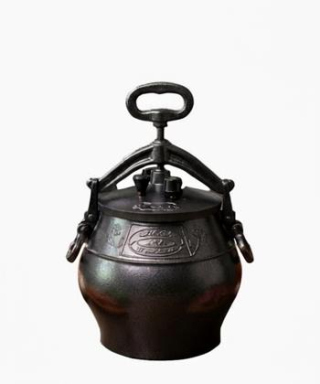 Афганский казан черный
